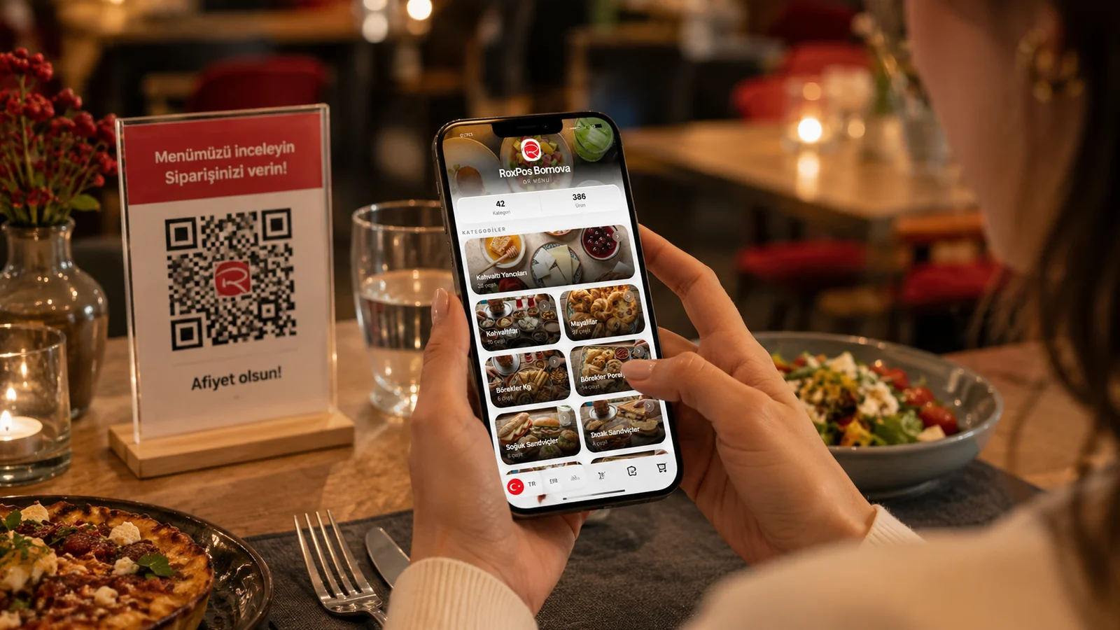 QR Menü ve Temassız Sipariş